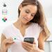 Medisana PM 100 Connect Pulse Oximeter - Measure Blood Oxygen Saturation | OLED Display | One-Touch Operation | Bluetooth & Vitadock App - International Shipping Available - Buy Online on GoSupps.com
