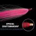 Fishing Bucktail Teasers Saltwater Kit - 12pcs Copper Tube Flash Skirts for Fluke Rig Fishing - Pink Teasers Plugs - Buy Online on GoSupps.com