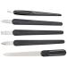 Claus's Black Manicure Case - Premium Quality Nail Care Set for Travel & Home - Buy Online on GoSupps.com