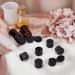 OLYCRAFT 36pcs Black Flip Top Caps - 0.12 inch Orifice Plastic Replacement Caps for Squeeze Bottles - 20mm Neck Diameter - Ideal for Shampoo, Moisturizer and More - Buy Online on GoSupps.com