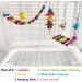 6-Pack Bird Parrot Swing Ladders & Chewing Toys - Cage Accessories for Small Parakeets, Cockatiels, Lovebirds, Conures, Macaws, Finches - Buy Online on GoSupps.com