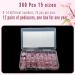 NOVO OVO Soft Gel Toe Nail Tips - Berry Pink French Extensions | 360Pcs False Nails Set with Primer & Base Coat | DIY Full Cover Matte Toenails - 15 Sizes - Buy Online on GoSupps.com