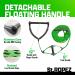 75' Water Ski Rope with Floating Handle - Sectioned - Get a Thrill Out of Water Sports 75ft Green - Buy Online on GoSupps.com