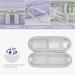 Yinke Portable Hard Shell Travel Case for Oral-B Electric Toothbrushes - Brown & Purple - Accessories Storage - Buy Online on GoSupps.com