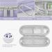 Yinke Electric Toothbrush Travel Case for Philips Sonicare & Braun Oral-B - Protective Hard Cover Portable Storage Bag (Purple) - Buy Online on GoSupps.com