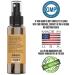 Aberlite Hair & Beard Heat Shield Spray - Argan Oil Thermal Protector - 450 F Protection - 4oz - Buy Online on GoSupps.com