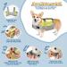 Pecute Reflective Dog Life Jacket - Adjustable Swimming Vest for Dogs (Medium) - Buy Online on GoSupps.com