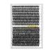 Individual eyelashes 320pcs lankiz eyelashes individually 30d+40d c curl 9-16mm mix cluster lashes diy artificial eyelashes for eyelash extensions individual eyelashes reusable 3040c 320pcs