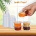 BHYTAKI Jello Short Cups 200 Sets - 2 oz Disposable Plastic Portion Cups with Lids | Clear Souffle Containers for Condiments, Sauces | Sauce Cups Disposable - Buy Online on GoSupps.com
