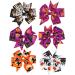 Sibba 6 Pieces Halloween Christmas Bow Hair Pins - Pumpkin Bat Boutique Clip Set for Girls - Buy Online on GoSupps.com