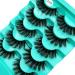 Shop Fluffy Volume Mink Lashes - 5 Pairs of Glamour Wispy Curly Strip Eyelashes | False Eyelashes That Look Like Extensions - Buy Online on GoSupps.com