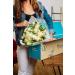 Elegance Roses & Alstroemeria Bouquet with Vase - Fresh Cut Flowers - Buy Online on GoSupps.com