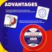 Buy Hair Patch Tape - Double-Sided Waterproof Transparent Wig Tape | Maximum Hold Easy Cleanup Low Residue - Buy Online on GoSupps.com