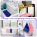 Ataqus 2 Pcs African Net Sponge - Exfoliating Body Scrubber for Daily Use - Blue Pink - Buy Online on GoSupps.com