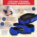 Dr. Arthritis Adjustable Elbow Bandage - Tennis & Golfer's Arm Cuff for Left & Right Arm - Comfortable Support Pair Blue  - Buy Online on GoSupps.com