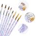 Joyan 8-Piece Acrylic Nail Brush Set | Professional Gel Nail & Design Brushes for Perfect Manicure - Buy Online on GoSupps.com