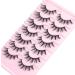 Manga Lashes: Natural Wet Look 3D Spiky False Eyelashes for Anime Cosplay & Korean Makeup by Geeneiya - Buy Online on GoSupps.com