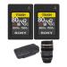 Sony 80GB CFexpress Type A Tough Series (2-Pack) Bundle with Rugged Memory Storage Carrying Case, and Camera Lens Mug (4 Items)