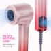 Buy Wolraven Pink Hair Dryer for Women - Professional Ionic Blow Dryer 110 000 RPM Lightweight Fast Drying No Thermal Damage Overheating Protection Low Noise - Buy Online on GoSupps.com