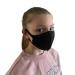Washable Reusable Kids Black Face Mask Dustproof Mouth Cover Covering For Boys Girls Children Outdoors Indoors Cycling Ski Protection 1 Black