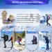Buy Stainless Steel Crampons for Mountain Shoes - 13 Teeth Anti-Slip Ice Clamps with Velcro for Winter Hiking & Climbing (Blue L EU 42-44) - Buy Online on GoSupps.com