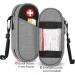 Sithon Epipen Medical Carrier Bag | Portable Emergency Organizer for 2 Epipens Inhalers & Allergy Medicines - Grau/Black ZB Gray/Black - Buy Online on GoSupps.com