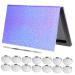 Palette de Maquillage Magn tique Vide avec Petits Pots M talliques et Raclette Grand Espace pour Ombres Paupi res Organisateur Cosm tique Pratique et l gant