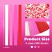540 Sheets Double-Sided Origami Star Paper Strips - 4 Colors Lucky Star Decoration Folding Paper - Art Craft DIY (Pink) - Buy Online on GoSupps.com