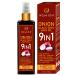 Newish Black Seed Onion Oil for Hair Regrowth and Care With Castor Almond Sunflower Methi & Jojoba Oils for Shiny Hair (200 ml)