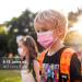 HARD 50-Pack Disposable Face Masks - Small Size Raspberry Pink | Made in Germany | CE Certified | Triple Layer Filtration | Elastic Earloops | Breathable | Type IIR - 99.78% Filtration - Buy Online on GoSupps.com