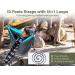 Kootek Camping Hammock Double & Single - Portable Hammocks for Outdoor, Indoor, Backpacking, Travel - Grey & Sky Blue - Large - Buy Online on GoSupps.com