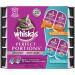 WHISKAS Perfect Portions Meaty Selections Adult Wet Cat Food Pat + Cuts in Gravy Chicken & Tuna (12x75g Trays) - Buy Online on GoSupps.com