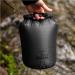 Wise Owl Outfitters Waterproof Dry Bag - Fully Submersible 1pk or 3pk Ultra Lightweight Airtight Waterproof Bags - 5L  10L and 20L Sizes - Diamond Ripstop Roll Top Drybags 3 Pk - 5L  10L  20L Grey 3 - Buy Online on GoSupps.com