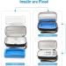 Gelozid Insulin Cooler Travel Case - Compact Medicine Cooler for Diabetic Supplies - Includes Upgraded Ice Pack - Ideal for Travel and Daily Use - Black - Buy Online on GoSupps.com
