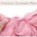 Thick Curly Hair Bun Extension Scrunchie - Light Pink Updo Hairpiece for Women & Girls - 45g - Buy Online on GoSupps.com