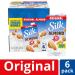 Silk Pure Almond Milk Original, 32 Fl Oz - Pack of 6 | Dairy-Free & Nutritious - Buy Online on GoSupps.com