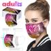 Countdown 2021 Happy New Years Print Adult Disposable Christmas Facemask 3Ply Breathable Cloth Face_Masks 50PCS - Buy Online on GoSupps.com