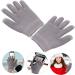 1 Pair Gel Pink Gloves Moisturizing Gloves for Hand Overnight Spa Gloves Hand Lotion Gloves Moisturizing Gloves for Women Gloves for Dry Hand Cotton Casual Socks Ordinary 21x14cm Gray - Buy Online on GoSupps.com