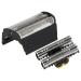 vhbw combo pack shaving part replacement for Braun 31B SB505 for electric shaver foil + knife block black