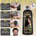 RUNBEN 3 in 1 Black Hair Dye Shampoo - Herbal Gray Hair Coverage for Women & Men Natural Plant Formula - 500ML - Buy Online on GoSupps.com