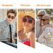 Shop Kysun 25 Couples Slipproof Self-Adhesive Silicone Nose Pads for Glasses & Sunglasses - Soft Anti-Slip Black - Buy Online on GoSupps.com