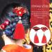Gadpiparty 1 Pair Japanese Hair Clips Kimono Flower Hair Pins with Tassel Floral Fan Hair Barrette Hair Ornament for Women Girls Red - Buy Online on GoSupps.com