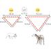 Unique Style Paws Washable Cotton Triangle Dog Collar for Small Medium & Large Dogs and Cats - 1 Pack - Buy Online on GoSupps.com
