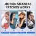 HealexVazzin Motion Sickness Patches - 40 Count | Fast Acting, Non-Drowsy Relief for Travel by Car, Ship, Plane | Waterproof Sea Sickness Patch with No Side Effects - Buy Online on GoSupps.com