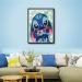 Stitch Diamond Painting Kit - DIY 5D Full Drill Square Art for Relaxation and Home Decor - Blue Stitch 12x16inch - Buy Online on GoSupps.com