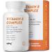 Algae Calcium & Vitamin B Complex Bundle - Essential Nutrients for Health and Wellness - Buy Online on GoSupps.com
