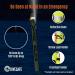 DiveSafe 7ft Delayed Surface Marker Buoy - High Visibility with Strobe Light, ABS Finger Reel, Whistle - Yellow - Buy Online on GoSupps.com