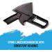 Lightstuff Precision Skinfold Caliper - Body Fat Monitoring Tool - Beginner's Quick Start Guide & Advanced User's Booklet - Measures up to 80mm - Buy Online on GoSupps.com