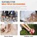 9 Pairs High Heel Protectors - Transparent Stiletto Heel Covers for Grass, Wedding & Formal Occasions - Small/Medium/Large - Buy Online on GoSupps.com