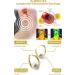 Lymphatic Drainage Earrings - 2 Pairs Magnetic Therapy Germanium for Weight Loss | Silver Jewelry - Buy Online on GoSupps.com